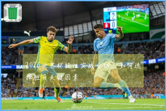 2026世界杯投注实战分析，如何选择胜负关键因素